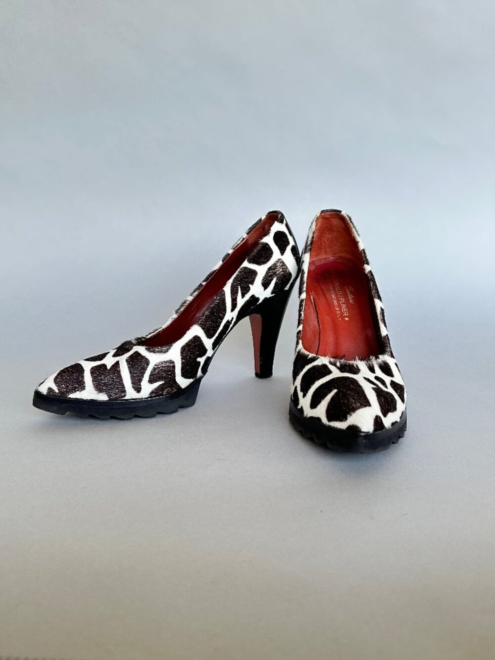Donald Pliner Couture Pony Hair Sport Sole Pumps size 6